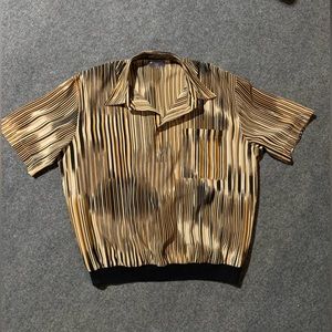 Vintage Bassiri Men’s short sleeve shirt size L